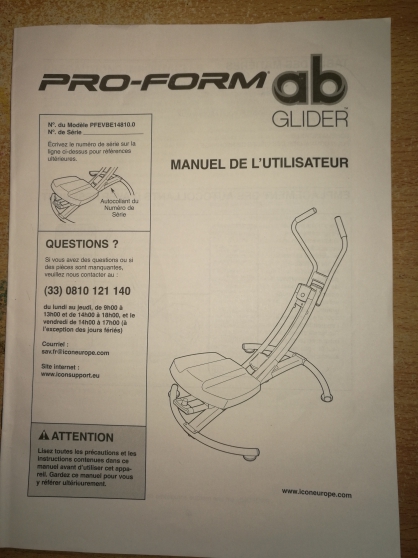appareil fitness