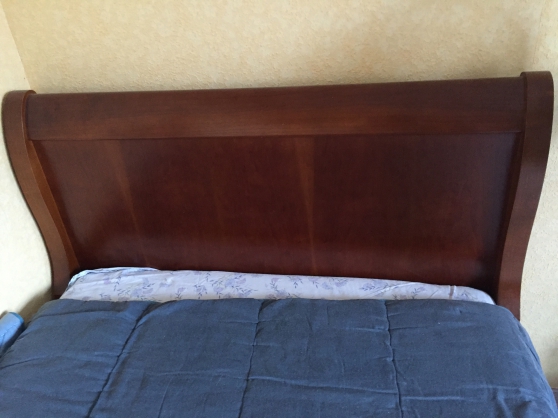 Armoire et lit en merisier - Photo 4