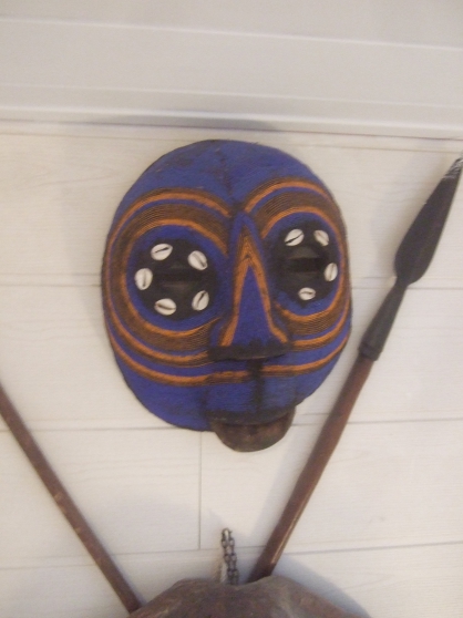 Masque perlé Bamoun