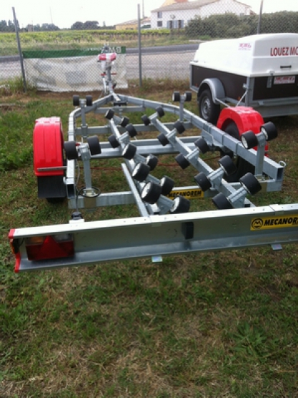 remorque multirouleaux 1600 kg