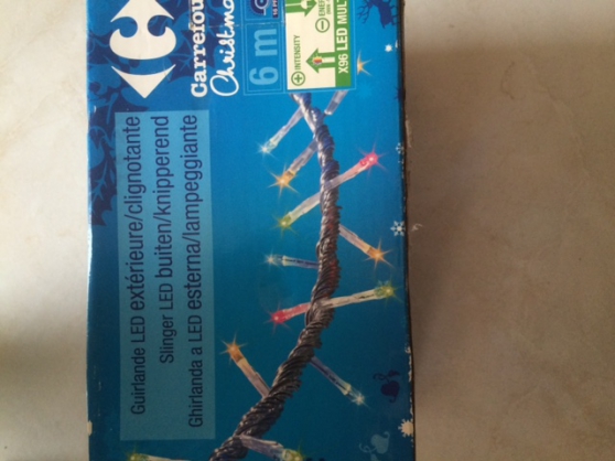 vend guirlande clignotante extérieure