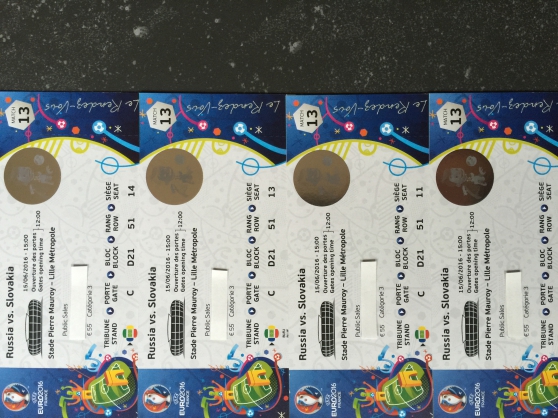 UEFA 2016 - Russie / Slovaquie