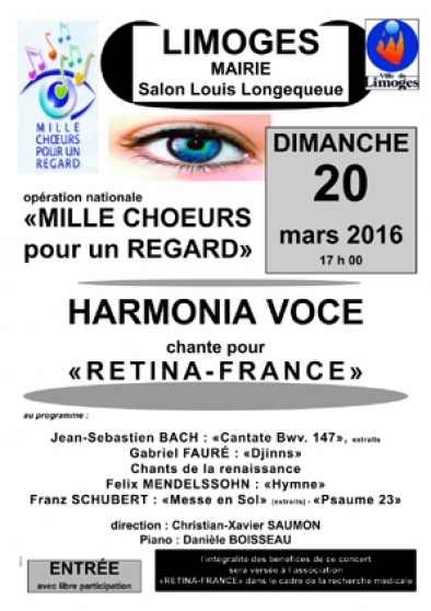 CONCERT MILLE CHOEURS POUR UN REGARD