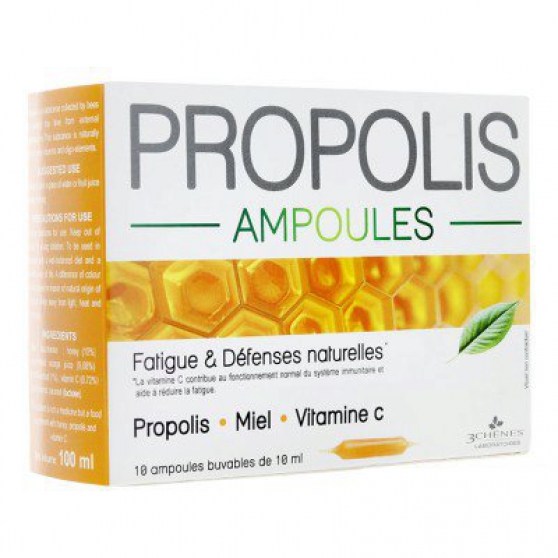 Propolis Ampoules: Reconstituant FATIGUE