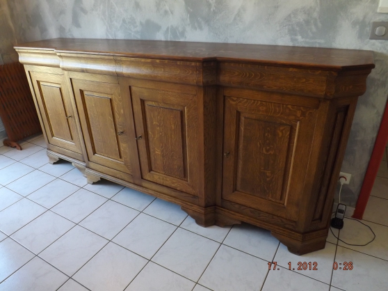 salle a manger d\'ébéniste chêne massif