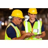 Warehouse workers in the UK