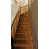 ESCALIER en bois Exotique massif