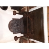 Plaques de cheminée + chenets